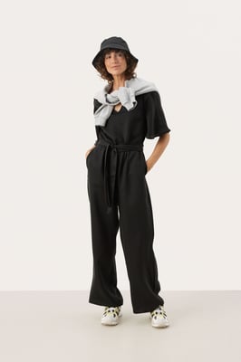 Overall Gerade Passform black