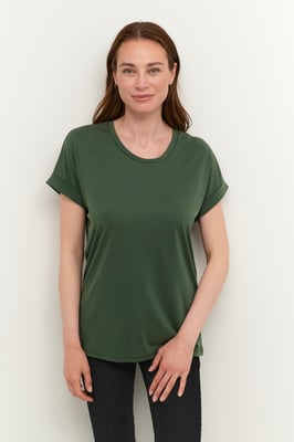 T-shirt Loose fit dark green