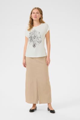 T-shirt Loose fit offwhite