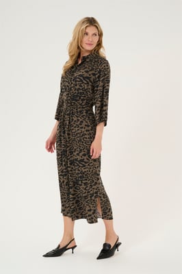 Kleid Loose fit Major Brown/Black Leopard black darkgrey