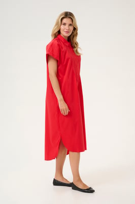 Kleid Oversize fit Fiery Red