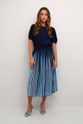 Jersey-Kleid mit lässigem Schnitt Salute dark blue
