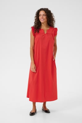 Kleid Relaxed fit Fiery Red
