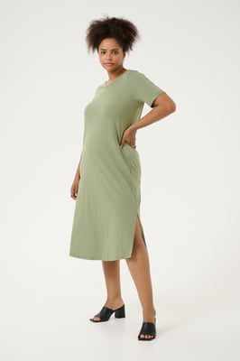 Kleid A-shape Oil Green