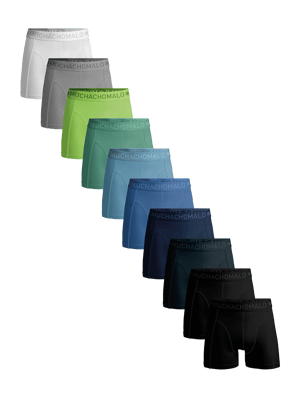 Muchachomalo Herren Boxer Shorts - 10er Pack - Herren Unterwäsche