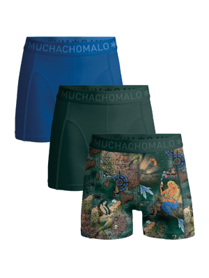 Muchachomalo Herren Boxer Shorts - 3er Pack - Herren Unterwäsche