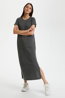 Kleid Regular fit Dark Grey Melange
