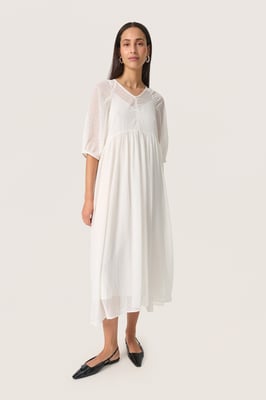 Kleid Feminine Form Whisper White