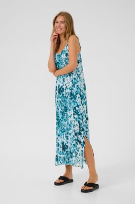 Kleid Regular fit Teal Leopard Print teal