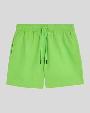 Lyle & Scott Wasserreaktives Emblem Schwimmshorts - Hellblau