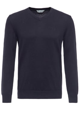 Way of Glory Herren WAY OF GLORY Herren Pullover mit V-Ausschnitt navy