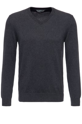 Way of Glory Herren WAY OF GLORY Herren Pullover mit V-Ausschnitt anthrazit