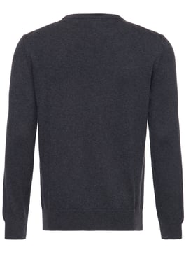 Way of Glory Herren WAY OF GLORY Herren Pullover mit V-Ausschnitt anthrazit