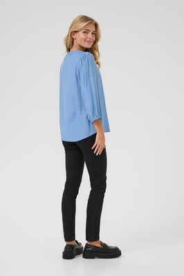 Langarm-Bluse Regular fit Silver Lake Blue CC blue