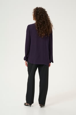 Langarm-Bluse Regular fit Dawn Purple