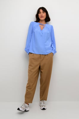 Langarm-Bluse Regular fit Vista Blue