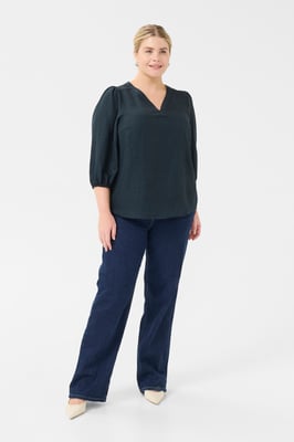 Langarm-Bluse Regular fit Ponderosa Pine CC green
