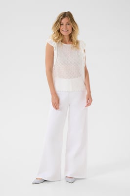Ärmellose Bluse Regular fit Snow White