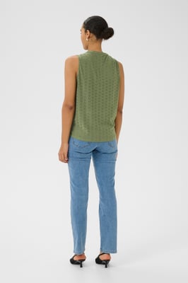 Langarm-Bluse Regular fit Sea Spray green