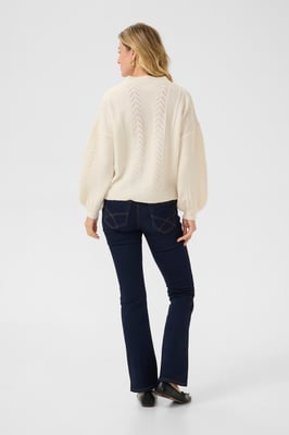 Strickjacke Straight fit Eggnog cream