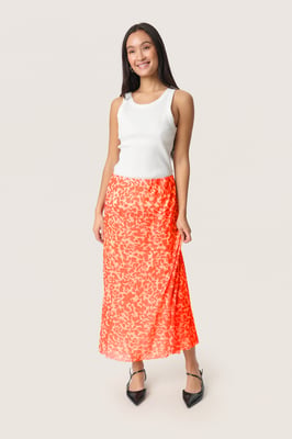 Rock A-shape Tangerine Tango Leaf orange
