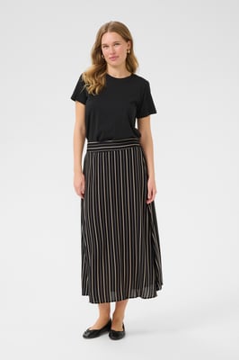 Rock A-shape Black/Powder Color Stripe black multi