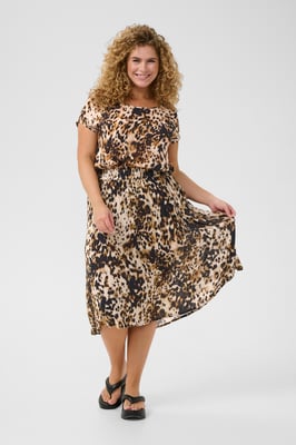 Rock A-shape Leopard Print