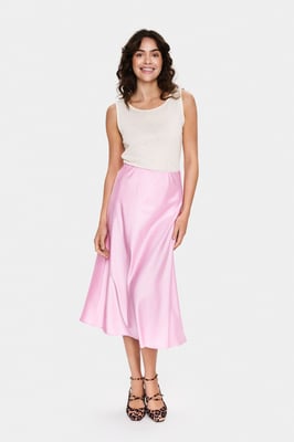 Rock Gerade Passform Bonbon pink