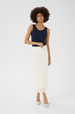 Rock Relaxed fit Spring Gardenia white