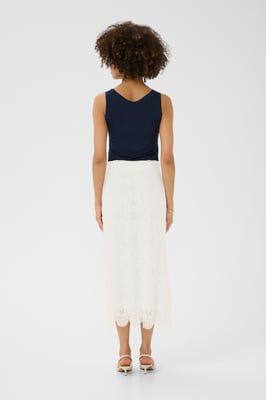 Rock Relaxed fit Spring Gardenia white