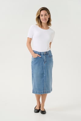 Rock A-shape Reno Medium Blue Denim