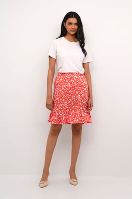 Rock Regular fit Cayenne/Chalk Flower white red