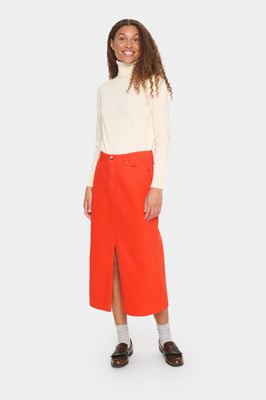 Denimrock Fitted Flame Scarlet red