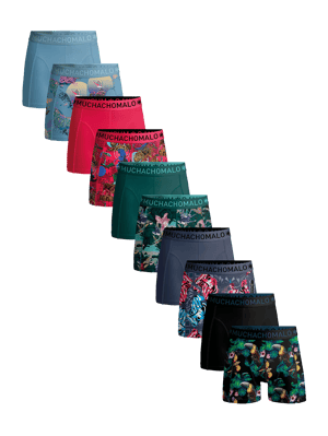 Muchachomalo Herren Boxer Shorts - 10er Pack - Herren Unterwäsche
