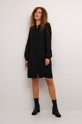 Kleid im entspannten Schnitt black