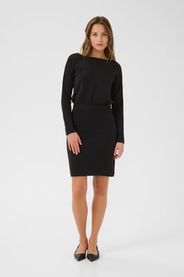 Jerseykleid Relaxed fit Blac