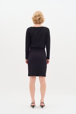 Jerseykleid Relaxed fit Blac