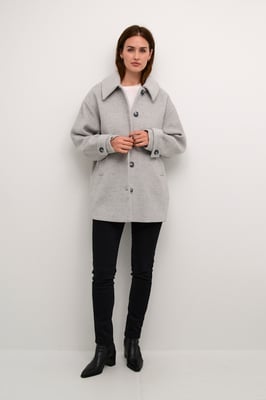 Jacke Oversize fit Grey Melange