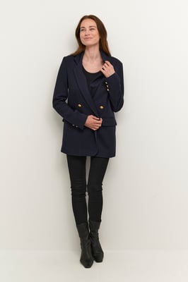 Blazer Tight fit Salute dark blue