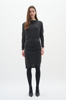 Jerseykleid Tight fit Blac