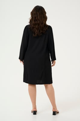 Jerseykleid A-shape black