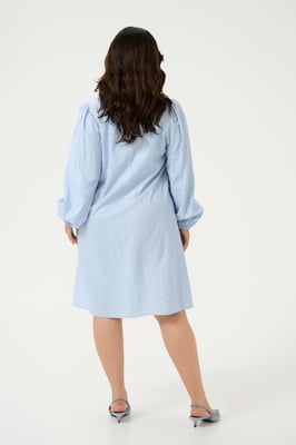Kleid A-shape blue
