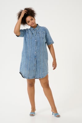 Denimkleid Regular fit blue