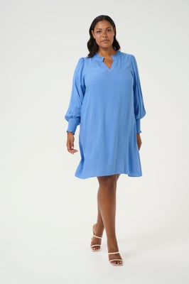 Kleid A-shape blue