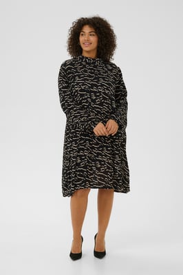 Kleid Regular fit black multi