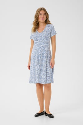 Kleid Regular fit blue white
