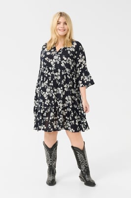 Kleid A-shape navy