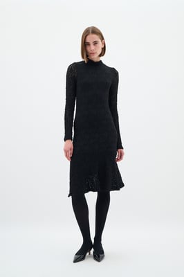 Jerseykleid Feminine Form Blac
