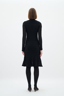 Jerseykleid Feminine Form Blac