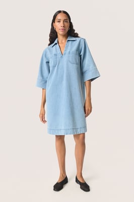 Kleid Casual fit Light Blue Denim 